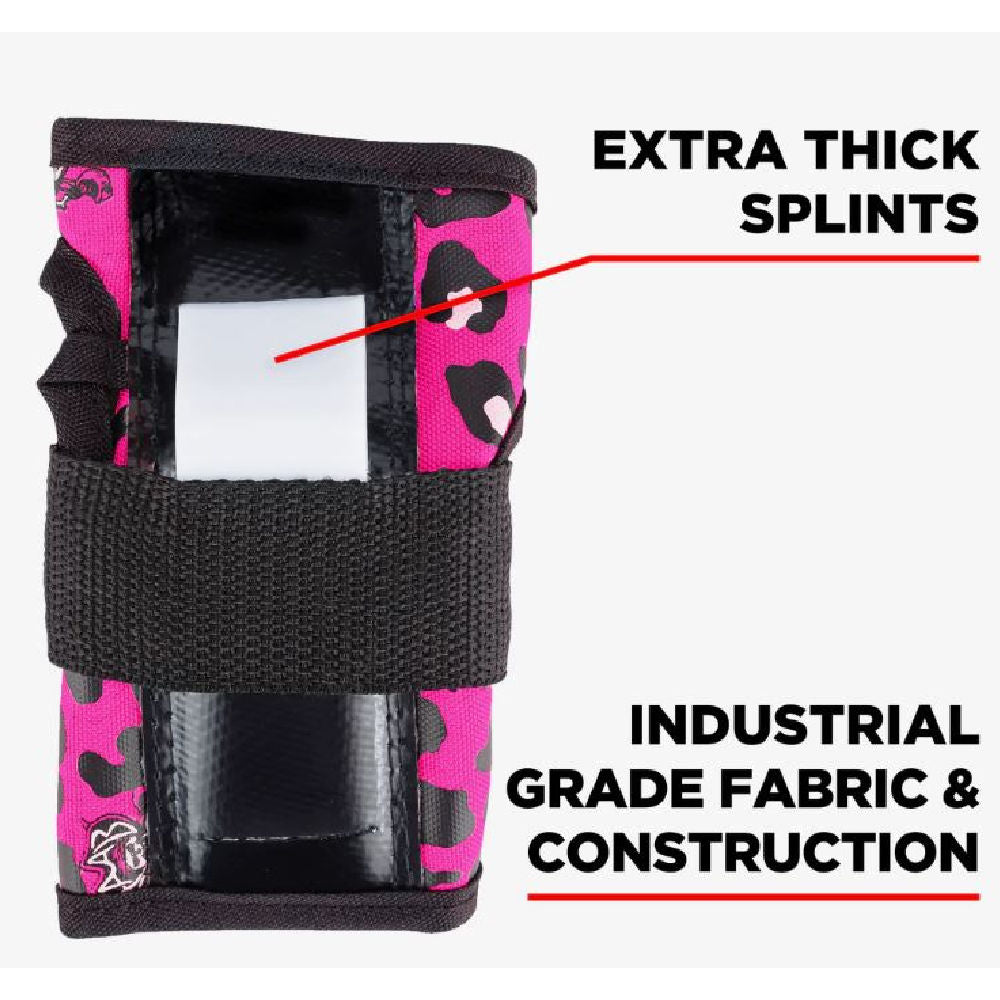 187-Killer-Pads_Junior-Six-Pack-Pink-Wristguard-Pad-Detail