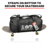 187-Skateboard-Duffel-Bag-Attached-To-Baord-Description