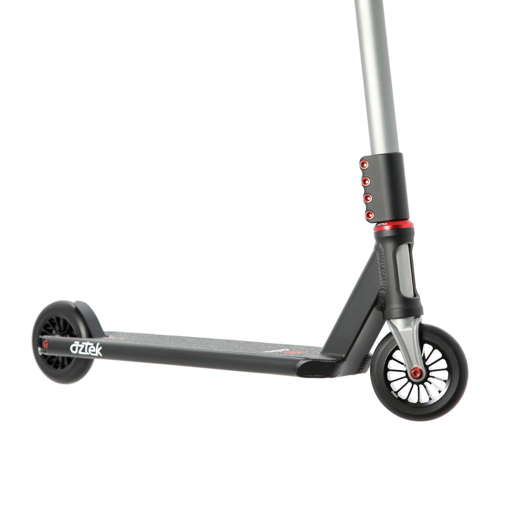 Aztek-Corsa-Scooter-Black-Close-View