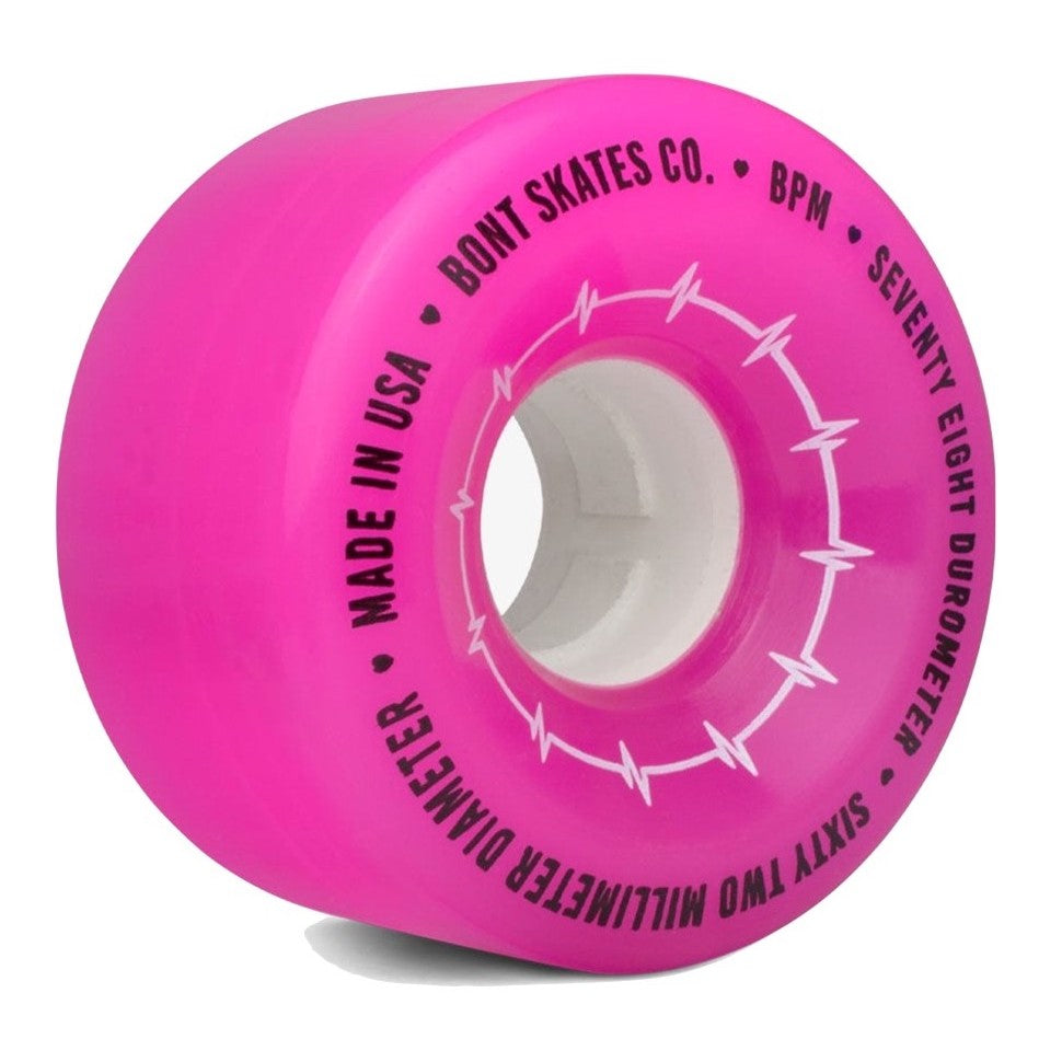 Bont-BPM-Outdoor-Roller-Skate-Wheels-Pink
