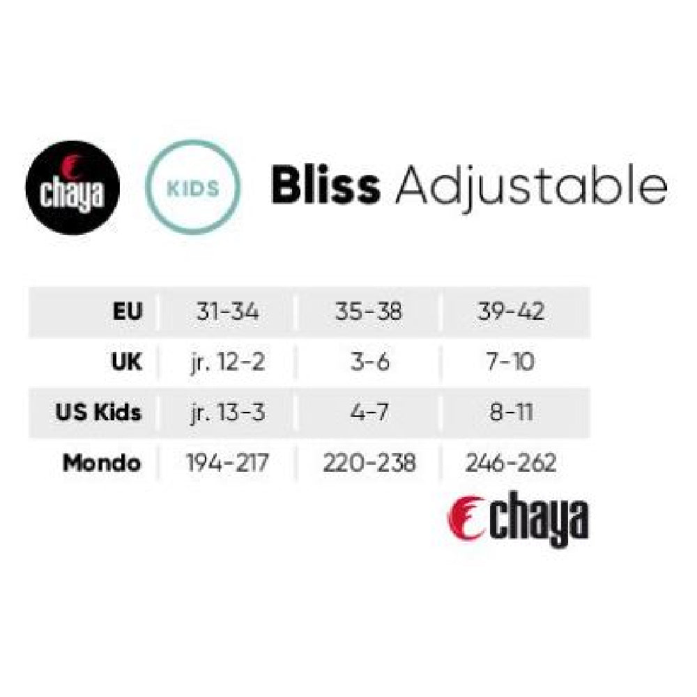 CHAYA-Bliss-Kids-Adjustable-Skate-Vanilla-Size-Chart