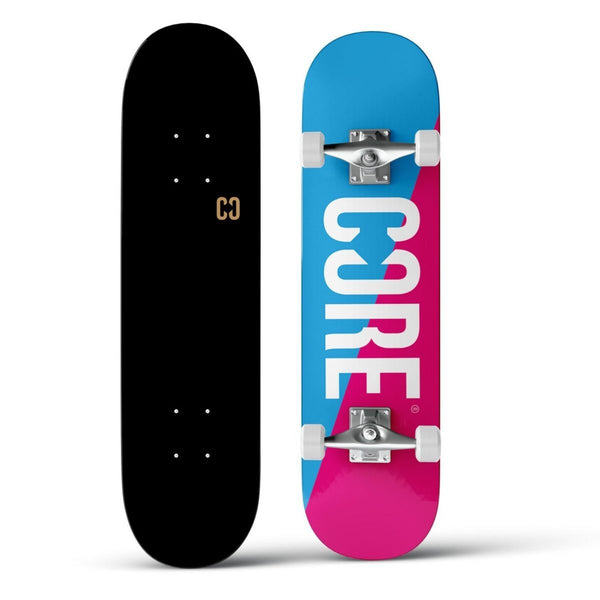 Core-Complete -Skateboard-C2 - Blue-Pink-Colourway