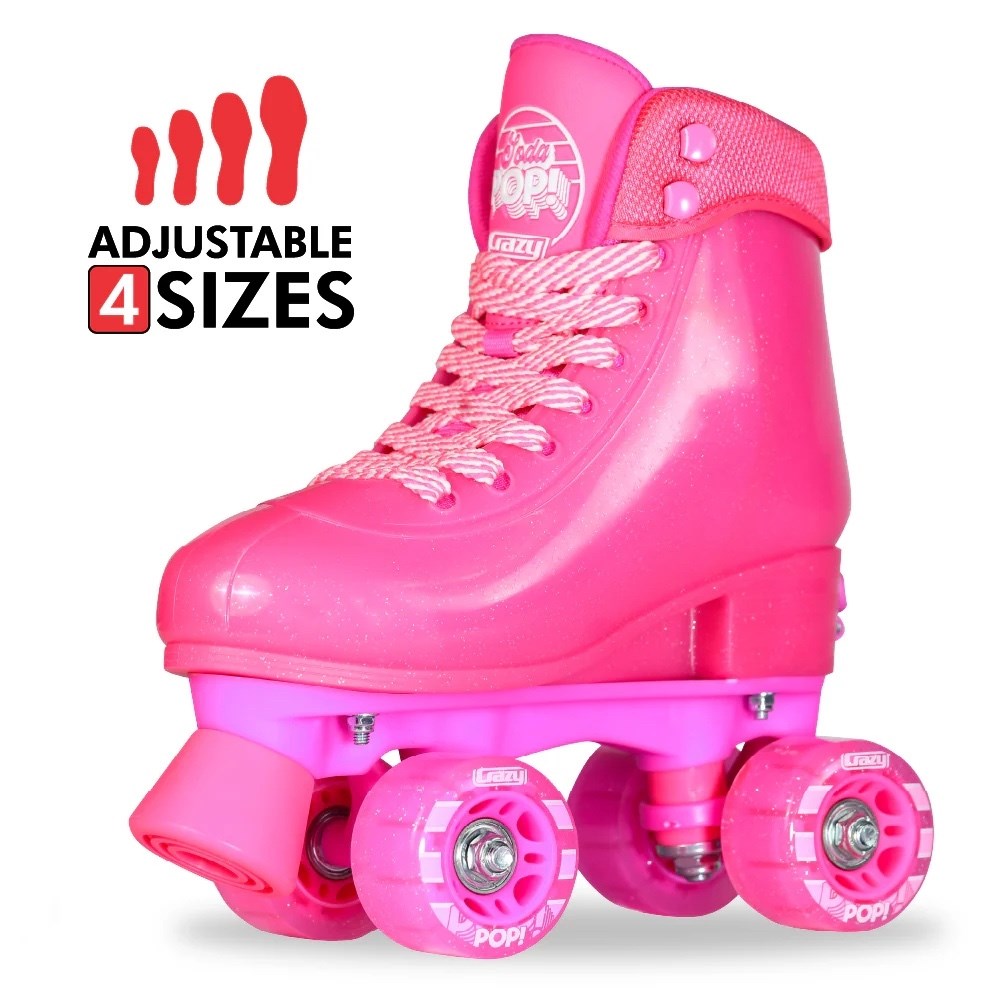 CRAZY-SODA-POP-Kids-Adjustable-Roller-Skate-Pink-Main
