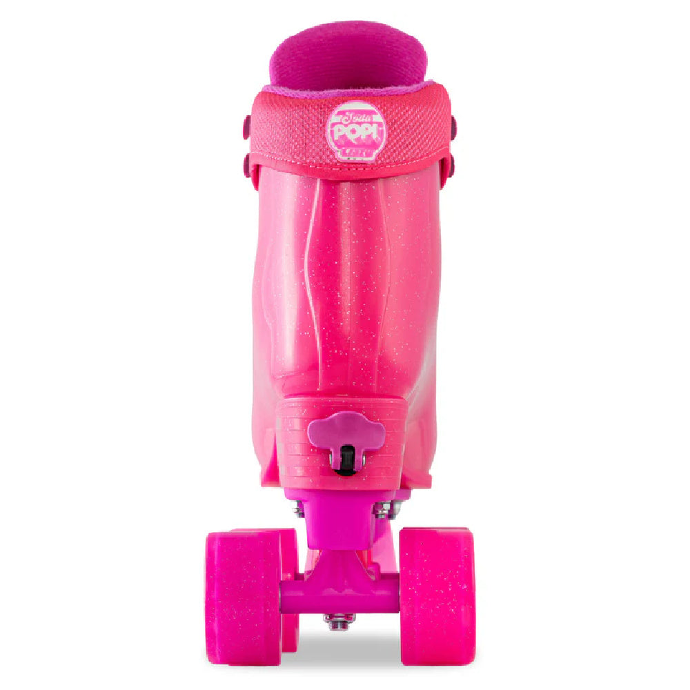 CRAZY-SODA-POP-Kids-Adjustable-Roller-Skate-Pink-Rear-View