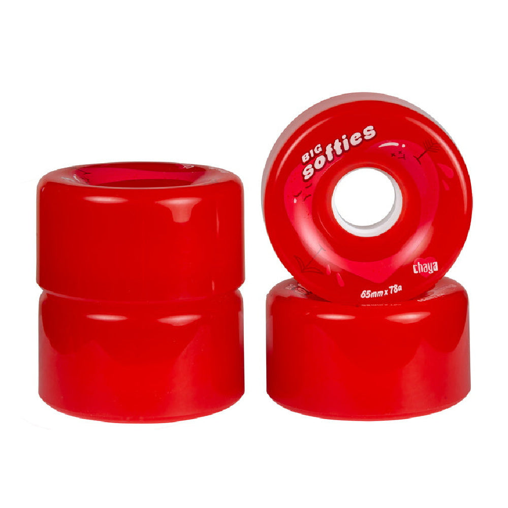 Chaya-Big-Softies-Wheel-Red-4-pack