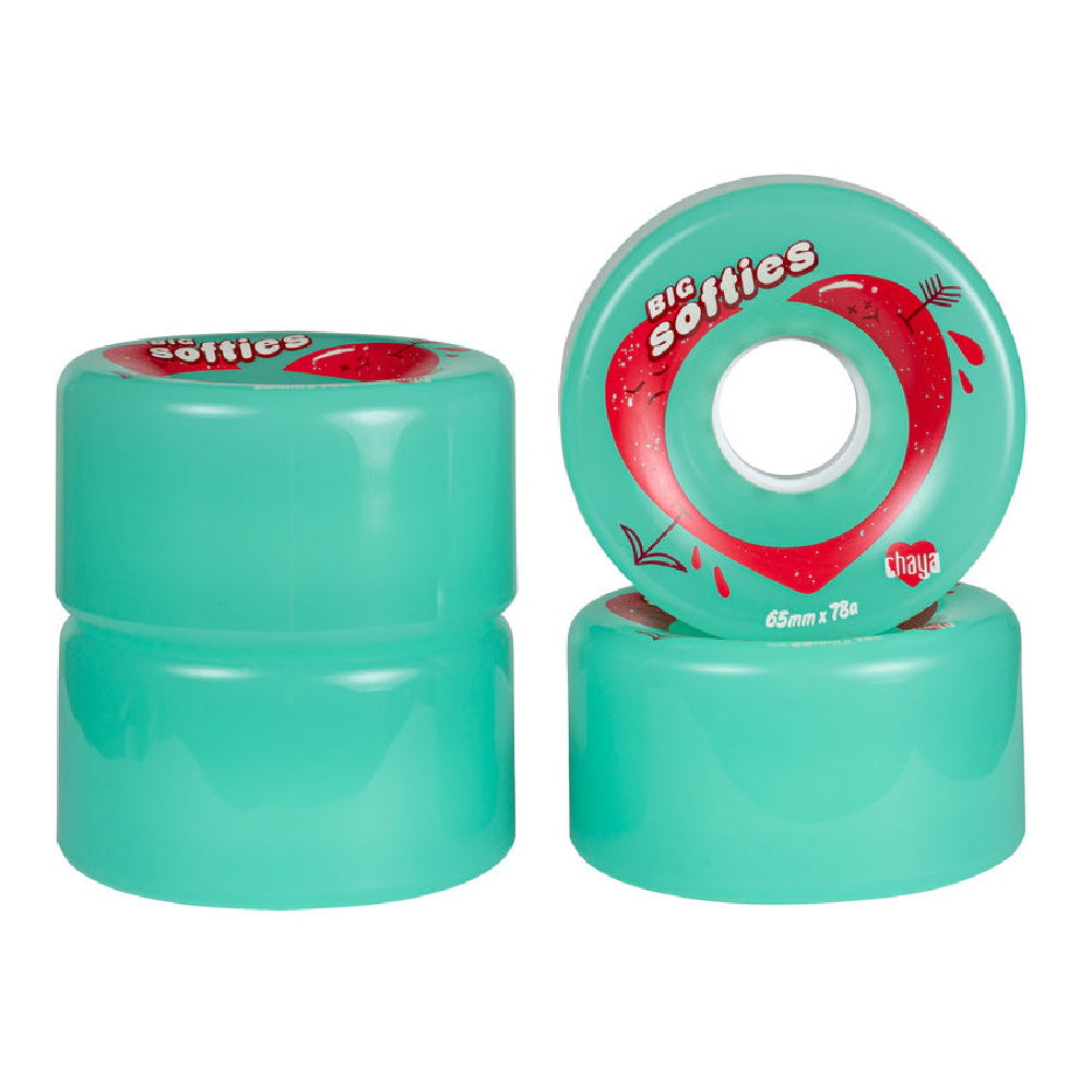 Chaya-Big-Softies-Wheel-Teal-4-Pack
