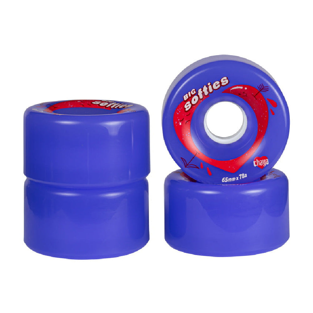 Chaya-Big-Softies-Wheel-purple-4-pack