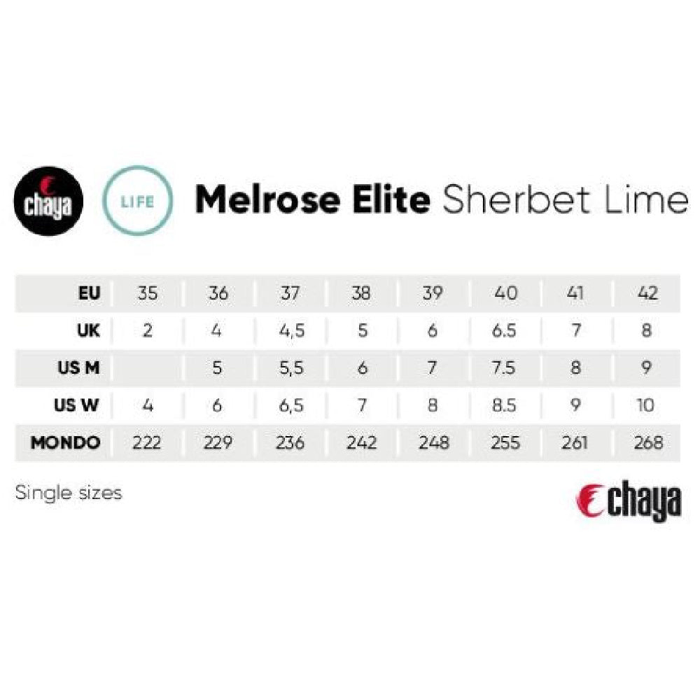 Chaya-Melrose-Elite-Skate-Sherbert-Lime-Size-Chart