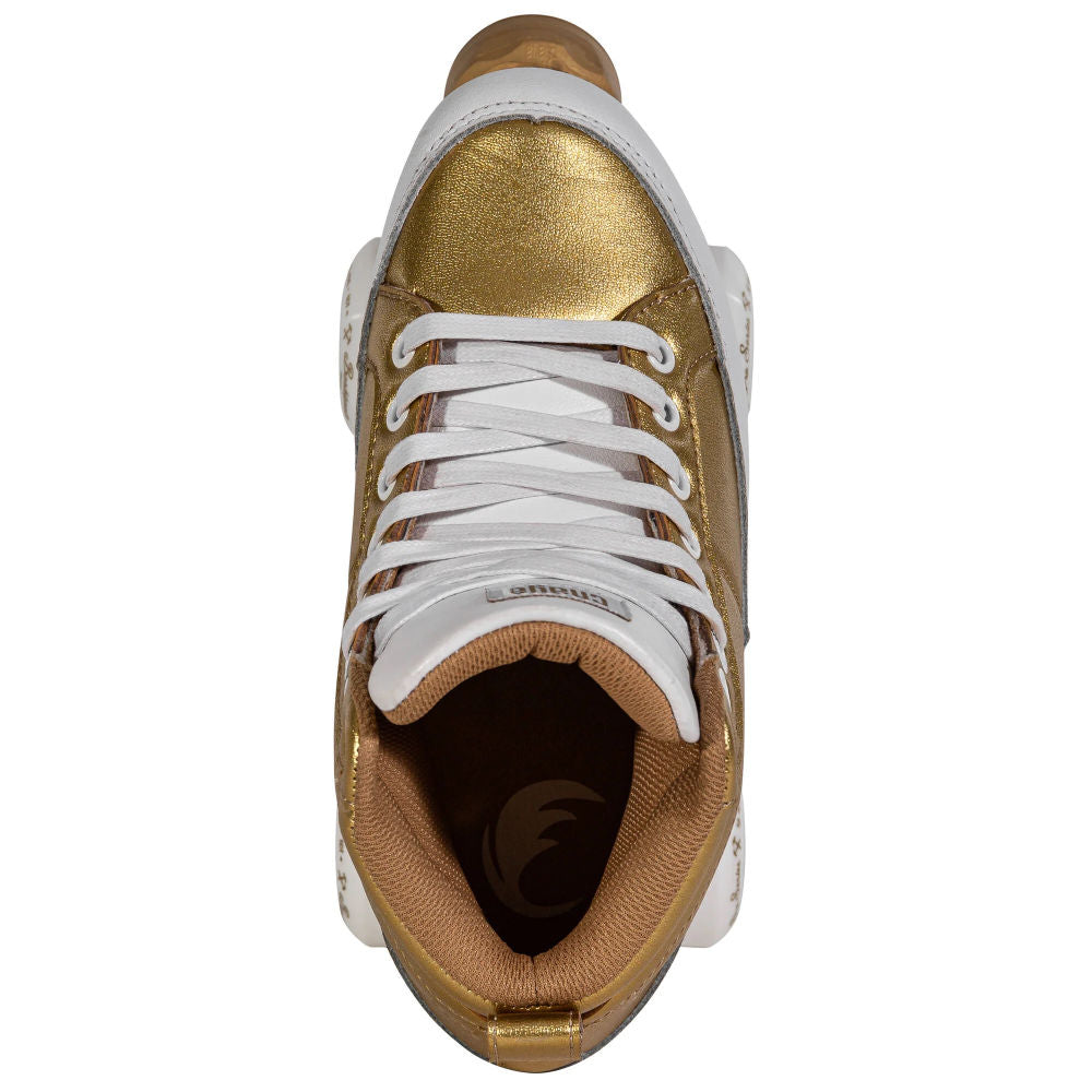 Chaya-Park-Kismet-Barbiepatin-Gold-Skate-Top-View