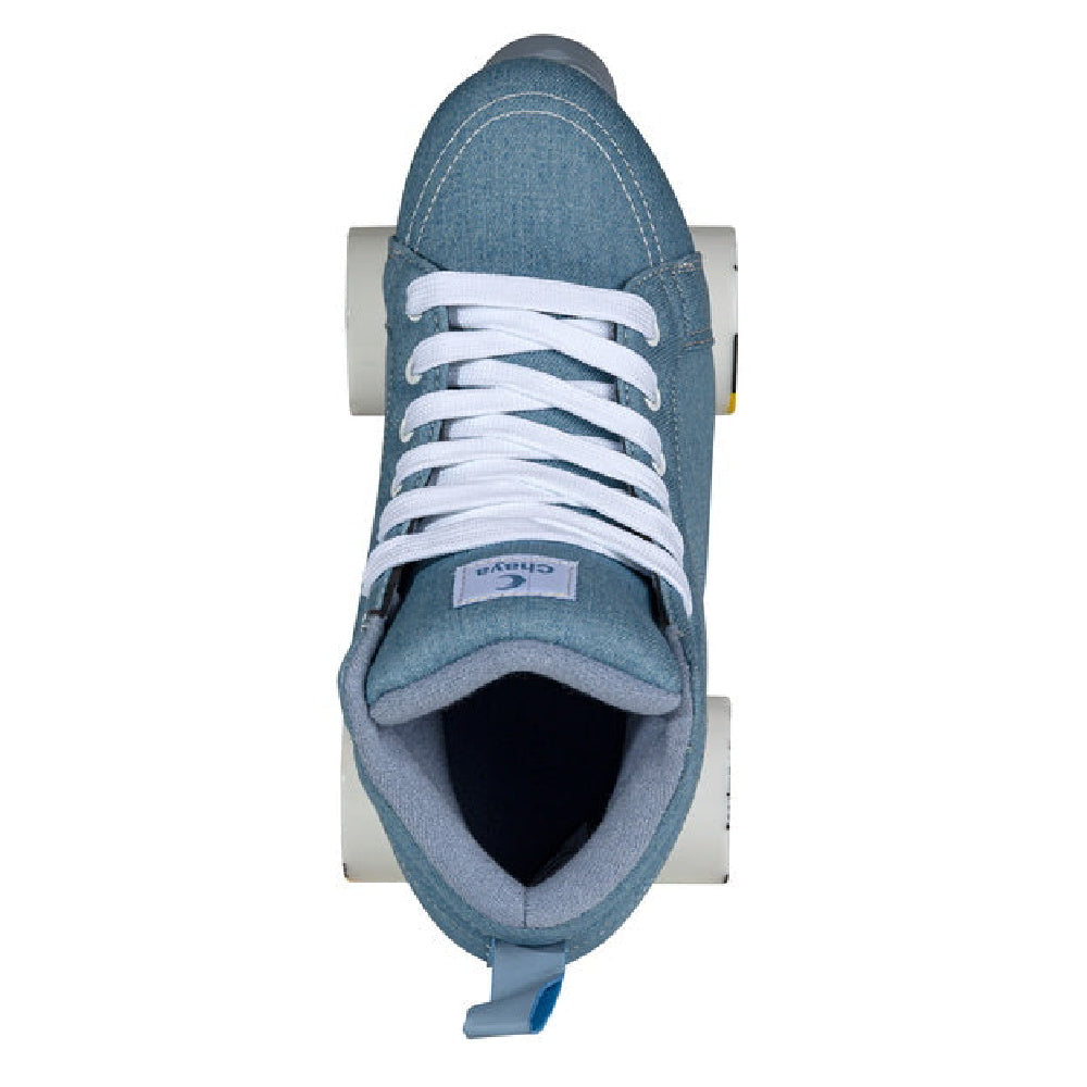 Chaya-Vintage-Denim-Roller-Skates-Top-View