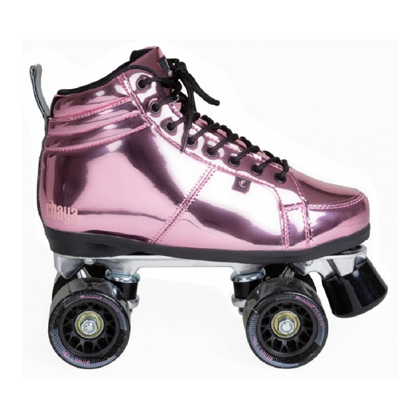 Chaya-Vintage-Roller-Skates-Pink-Laser-Side-View
