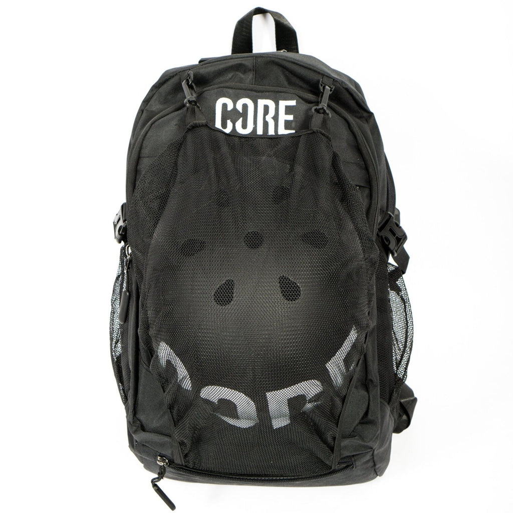 Core Backpack Core Pro Action Sports Backpack, with Helmet Carry Pocket | OZe Skates