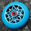 Core-Hex-Hollow-Stunt-Scooter-Wheel-110mm-Blue-Spokes