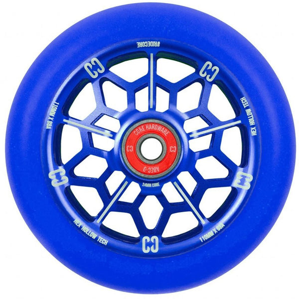ore-Hex-Hollow-Stunt-Scooter-Wheel-110mm-Navy-Blue