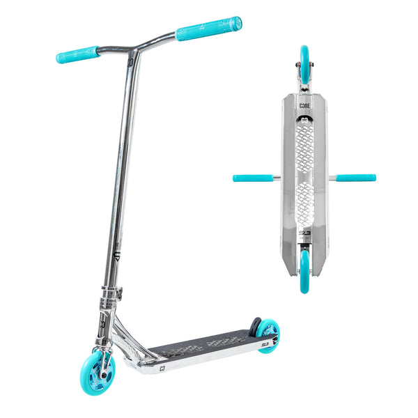 Core-SL3-Stunt-Scooter-Chrome-Teal-Twin-View