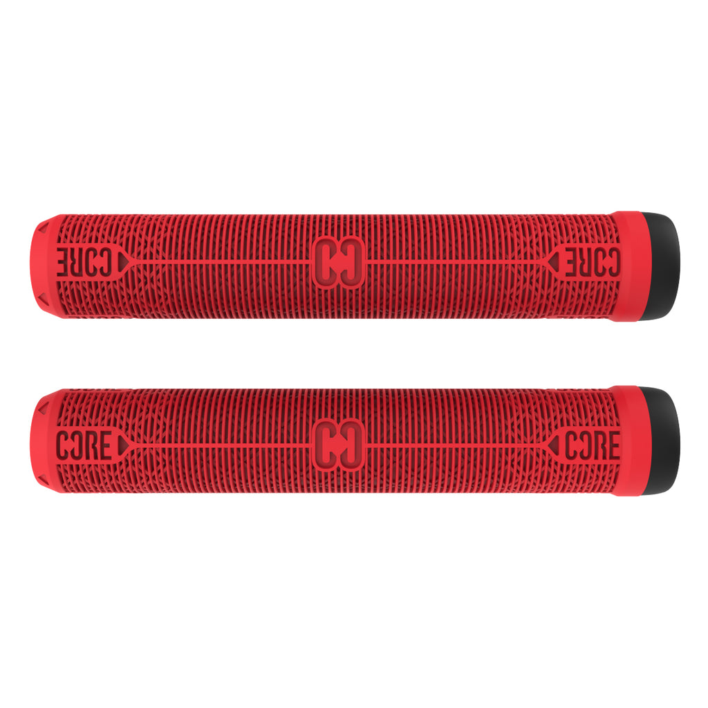 Core-Skinny-Boy-Scooter-Handgrips-Soft-170mm-Red-Pair-Horizontal