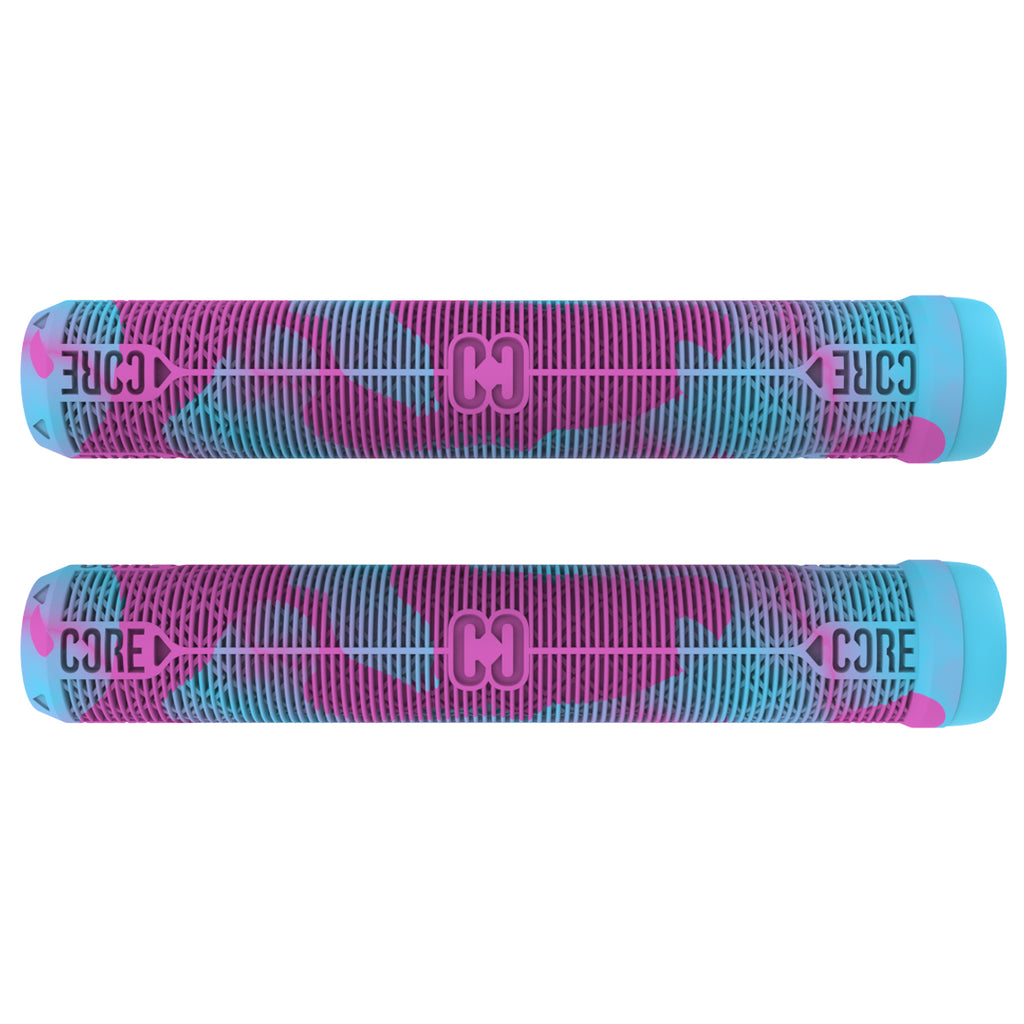 Core-Skinny-Boy-Scooter-Handgrips-Soft-170mm-Refresher-Pink-Teal-Pair-Horizontal