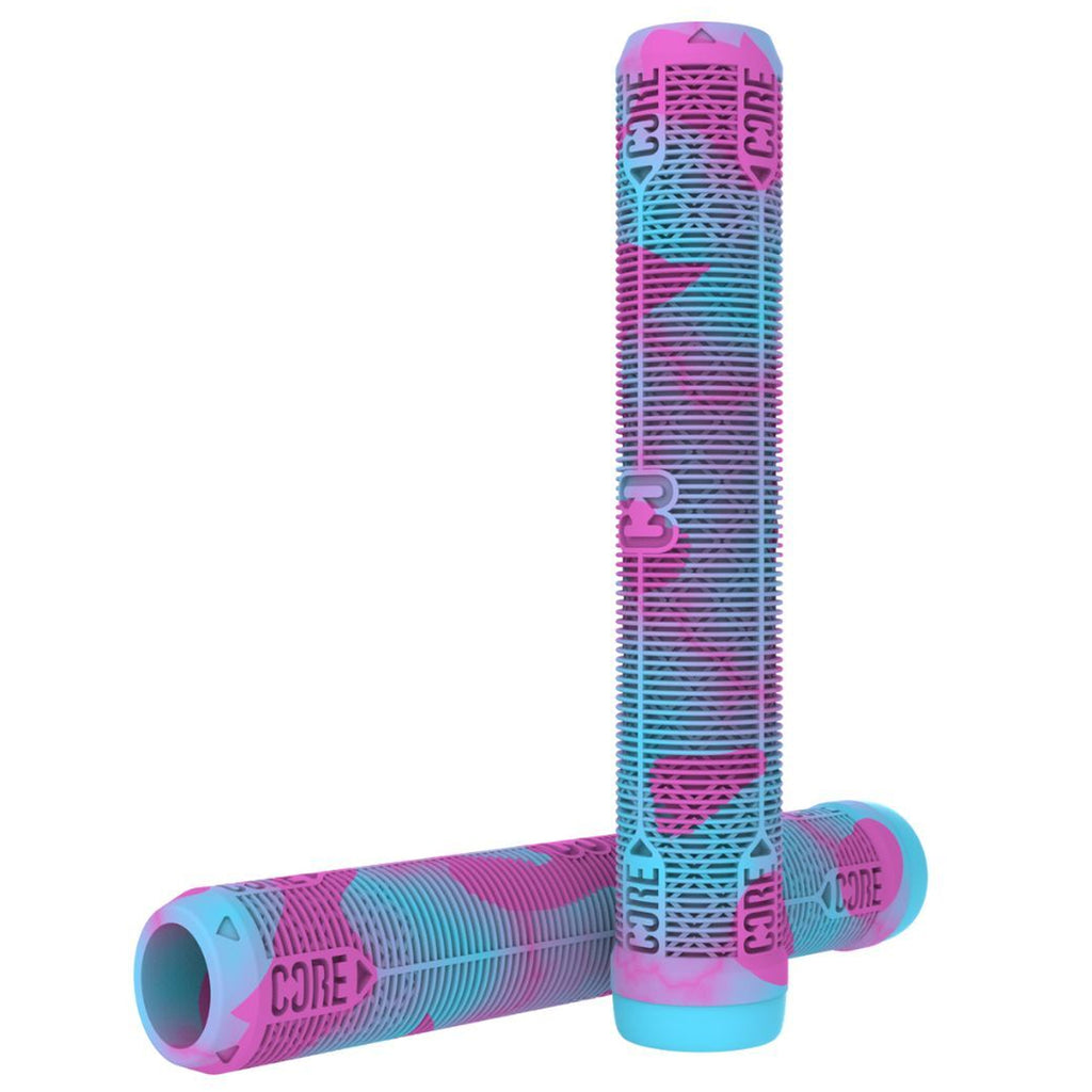 Core-Skinny-Boy-Scooter-Handgrips-Soft-170mm-Refresher-Pink-Teal