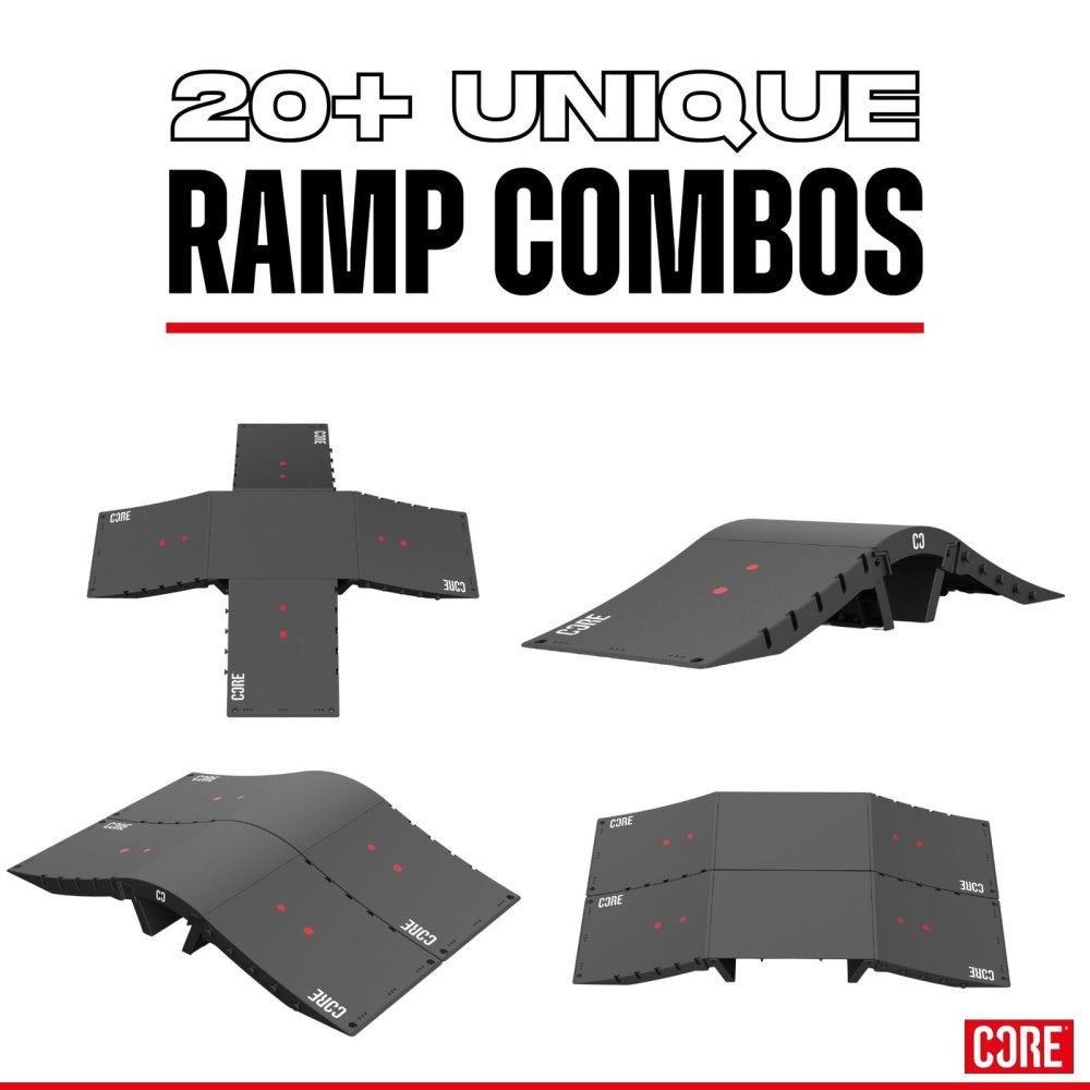 Table Top Ramps Core Foldable Flat Top Ramp Kit | OZe Skates
