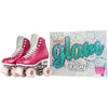 Crazy-Disco-Glam-Roller-Skate-Pink-Silver-Box