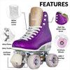 Crazy-Disco-Glam-Roller-Skate-Purple-Schematic