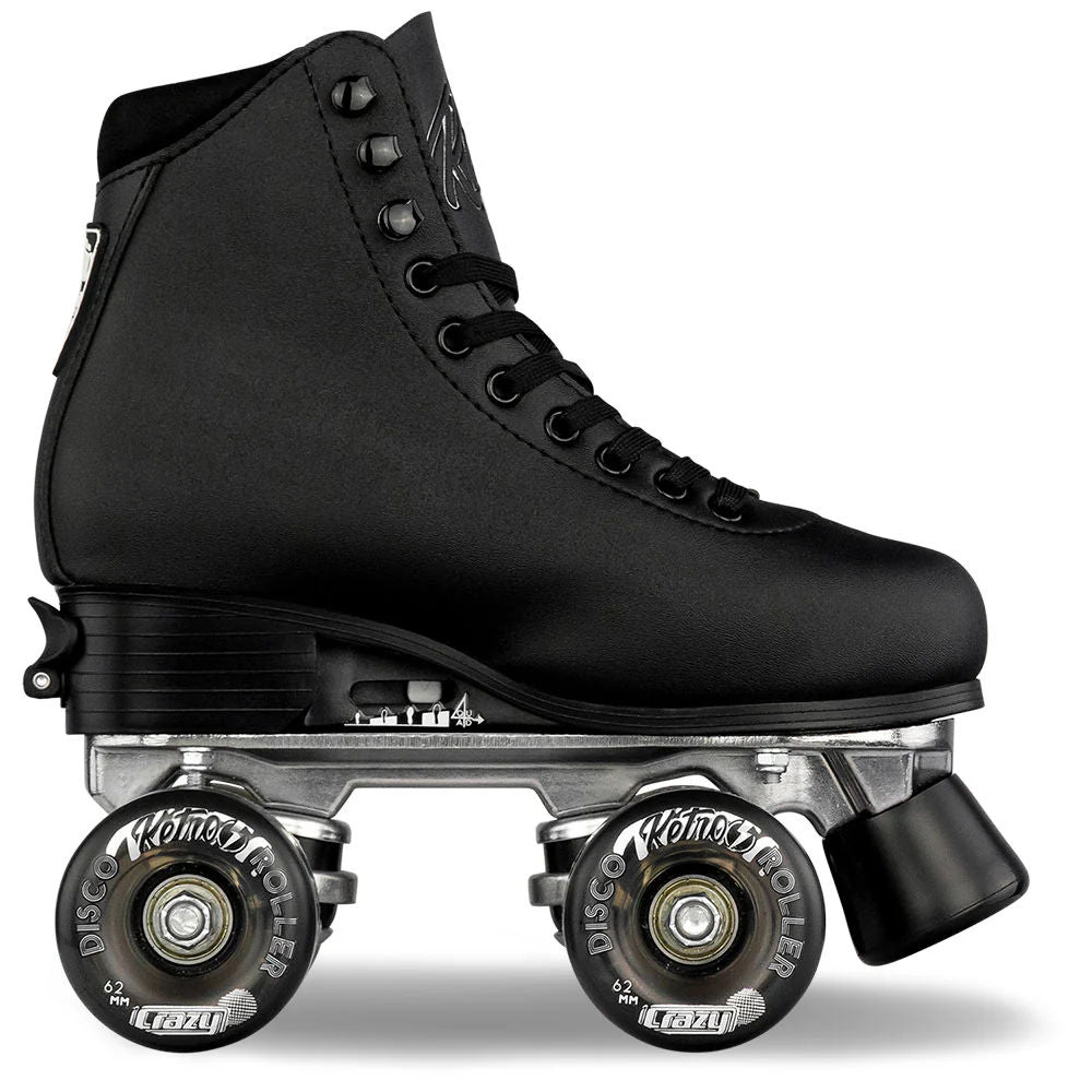 Crazy-Retro-Roller-Adjustable-Skate-Black-Side