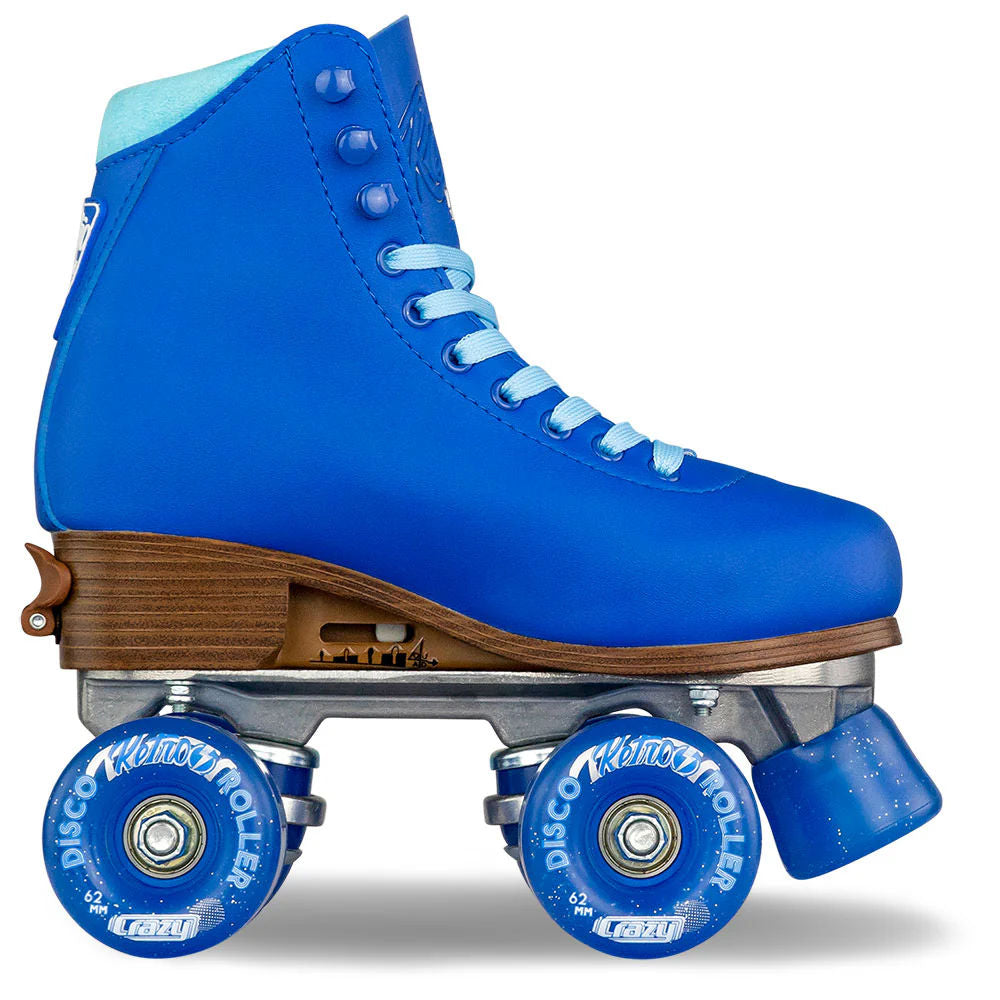 Crazy-Retro-Roller-Adjustable-Skate-Blue-Side