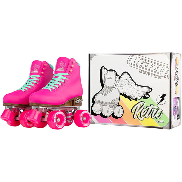 Crazy-Retro-Roller-Adjustable-Skate-Pink-Box