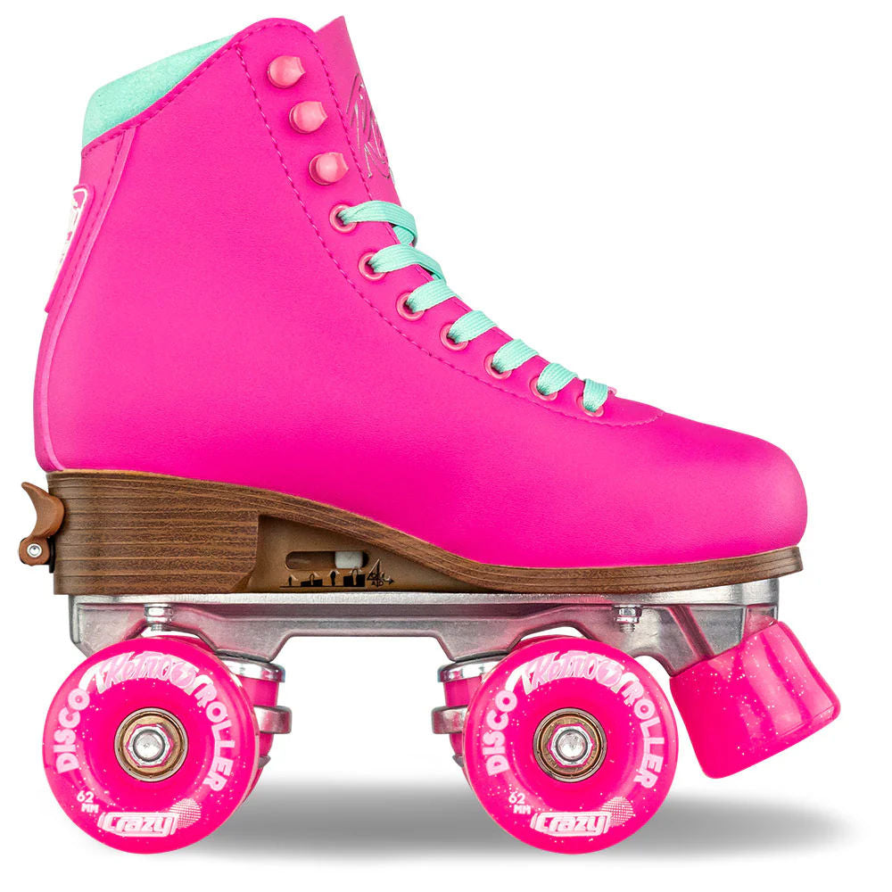 Crazy-Retro-Roller-Adjustable-Skate-Pink-Side