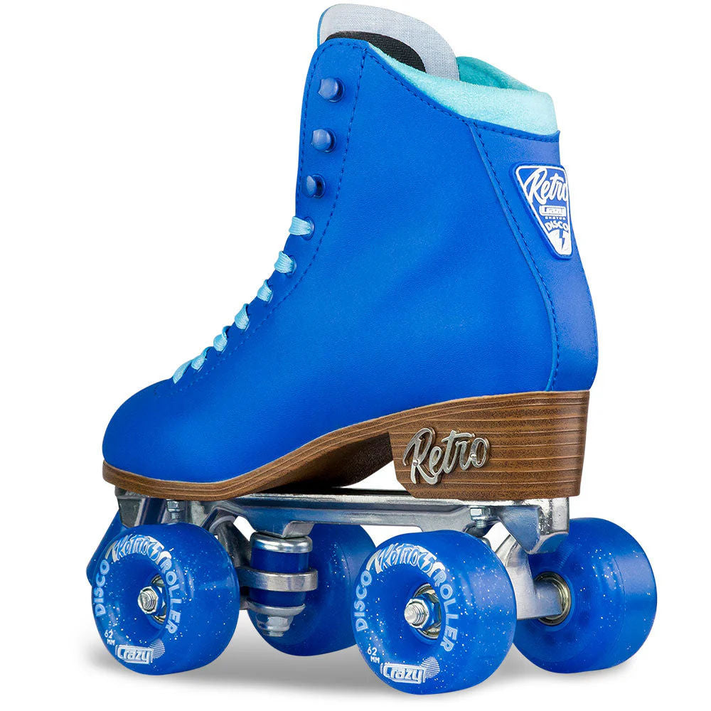 Crazy-Retro-Roller-Skate-Blue-Rear
