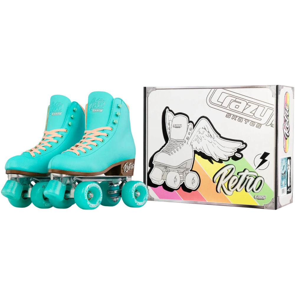 Crazy-Retro-Roller-Skate-Teal-Box