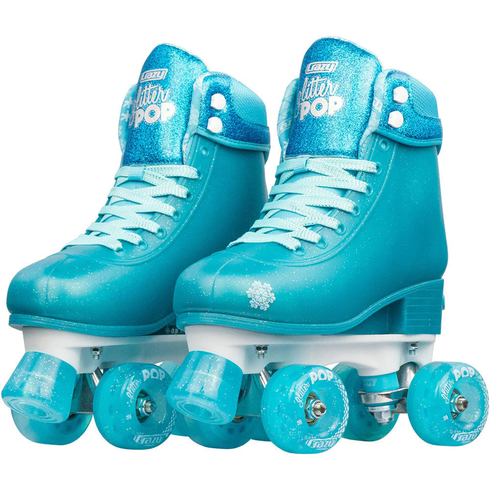 Crazy-Skates-Glitter-POP-Roller-Skate-Teal-Pair