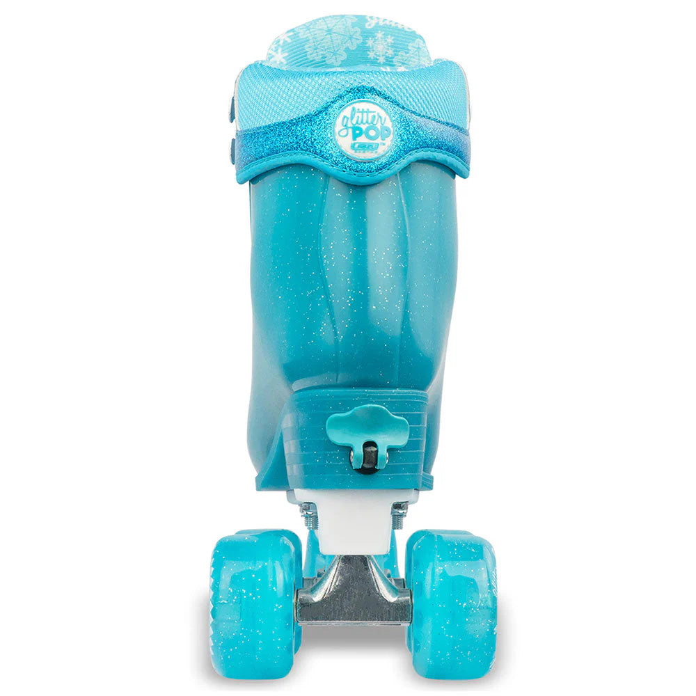 Crazy-Skates-Glitter-POP-Roller-Skate-Teal-Rear