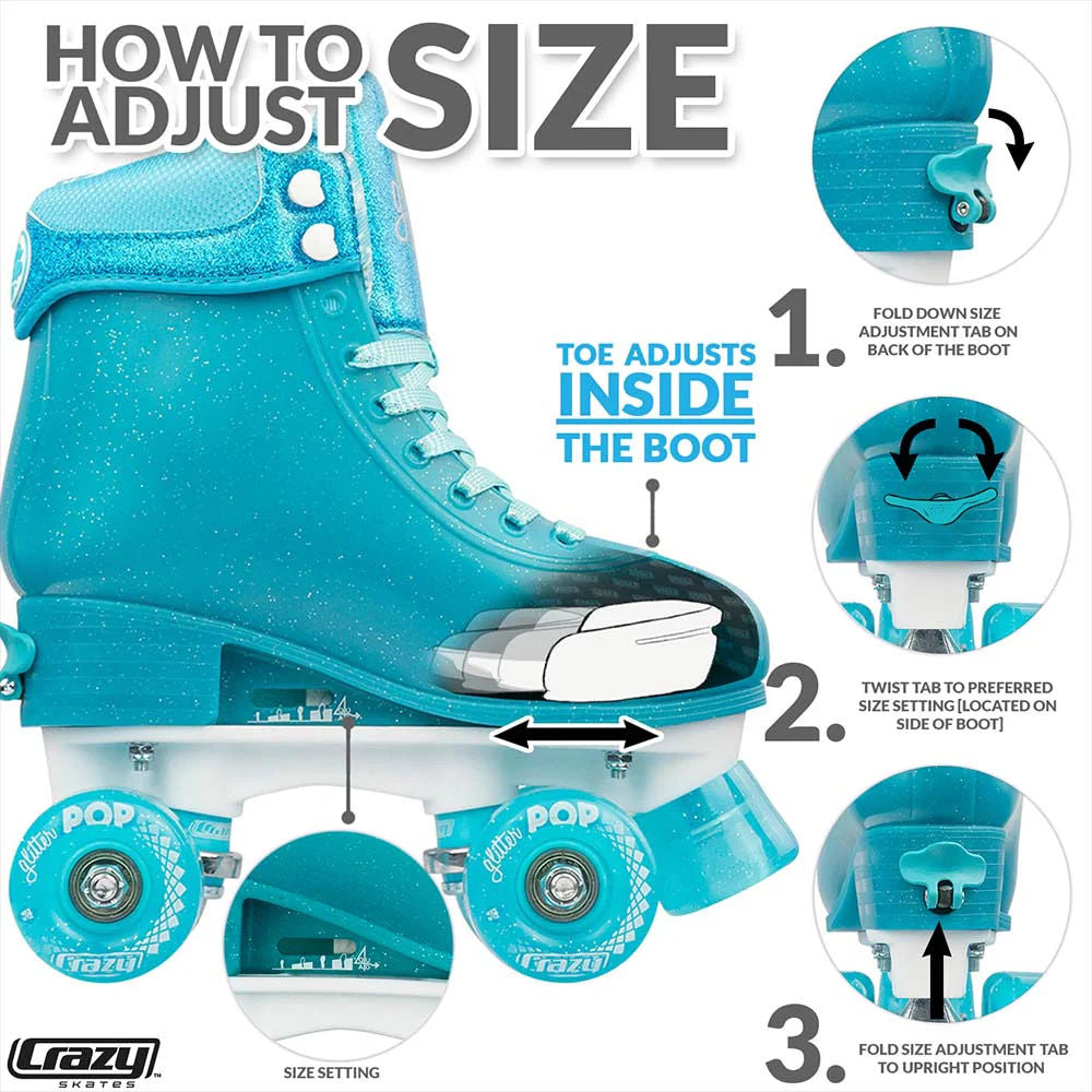 Crazy-Skates-Glitter-POP-Roller-Skate-Teal-Schematic