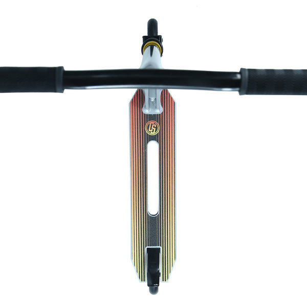 Crisp-Blitz-Stunt-Scooter-Silver-Sunrise-Top-View