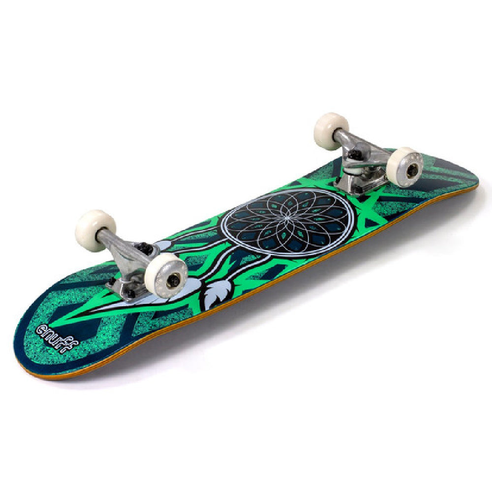 Enuff-Dreamcatcher-Skateboard-Complete-Green-Laid-Down