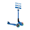 GLOBBER-Junior-Foldable-Lights-3-Wheel-Scooter-Blue-Height-Adjust-View