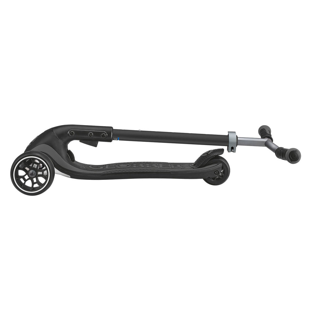 GLOBBER-Ultimum-3-Wheel-Scooter-Black-Folded