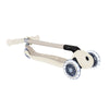 Globber-Ecologic-3-Wheel-Primo-Foldable-Lights-Anodised-Scooter-Coconut-Folded