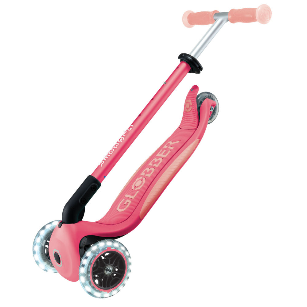 Globber-Elite-Glow-Lights-Pink-Folded