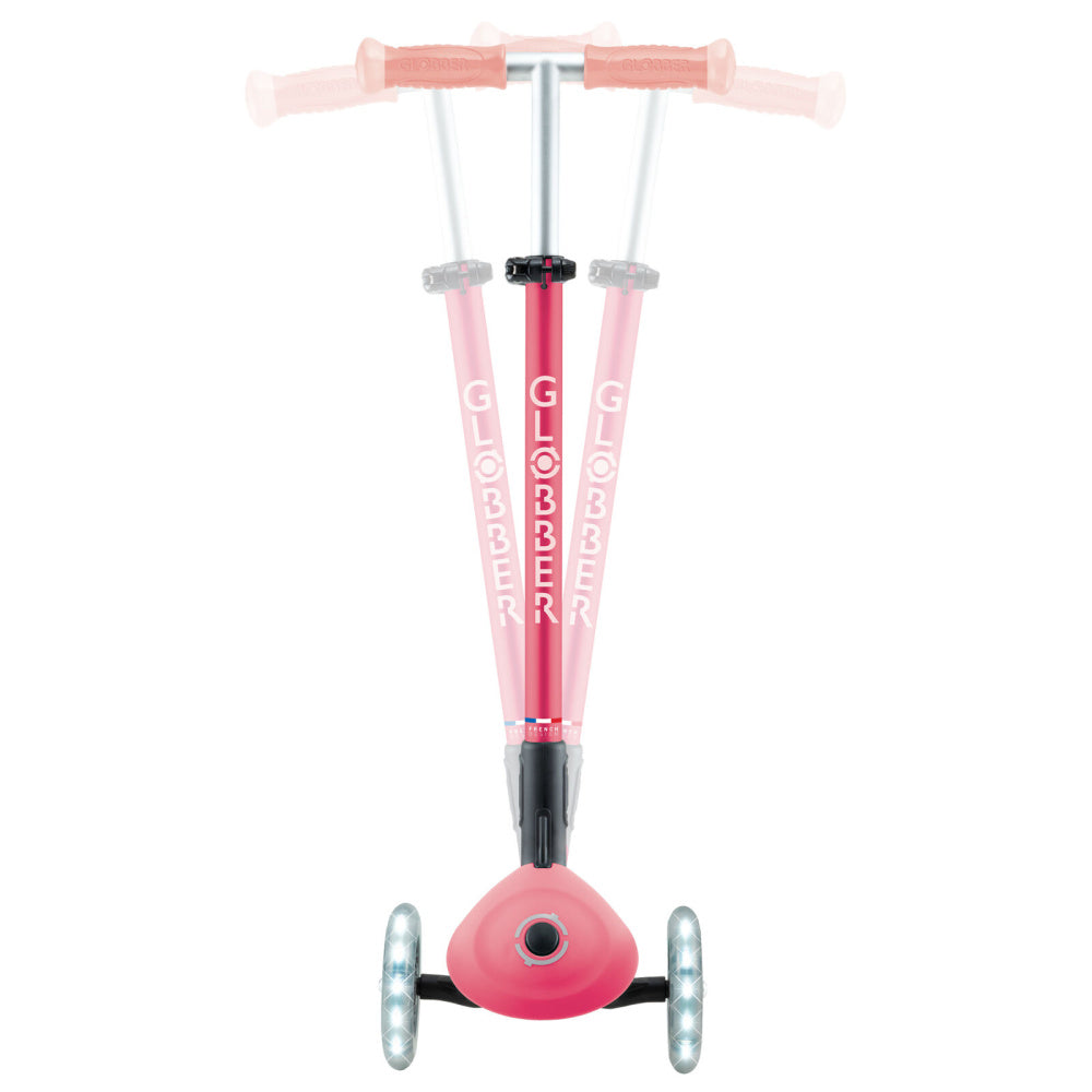 Globber-Elite-Glow-Lights-Pink-Handlebar-Movement