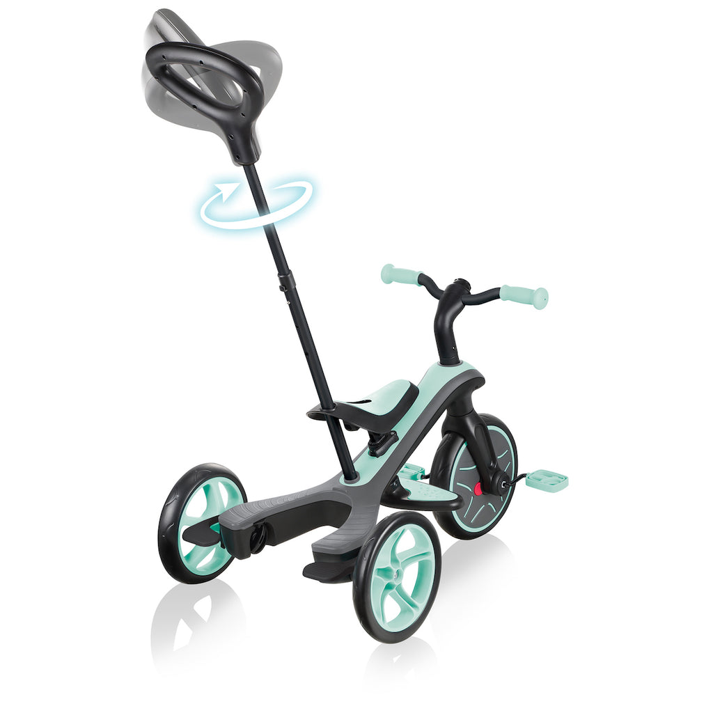 Globber-Explorer-4in1-Mint-Shows-Handle-turning