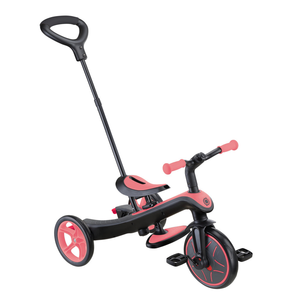 Globber-Explorer-Trike-4-in-1-Pink-Showing-Handle