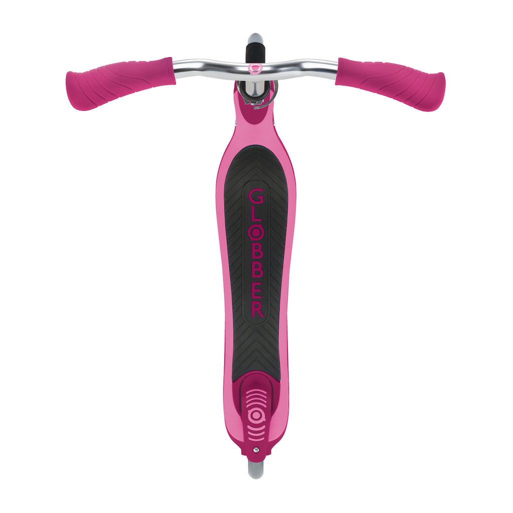 Globber-Flow-125-Kick-Scooter-Ruby-Top