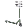Globber-Flow-Element-Lights-Olive-Showing-Adjustment