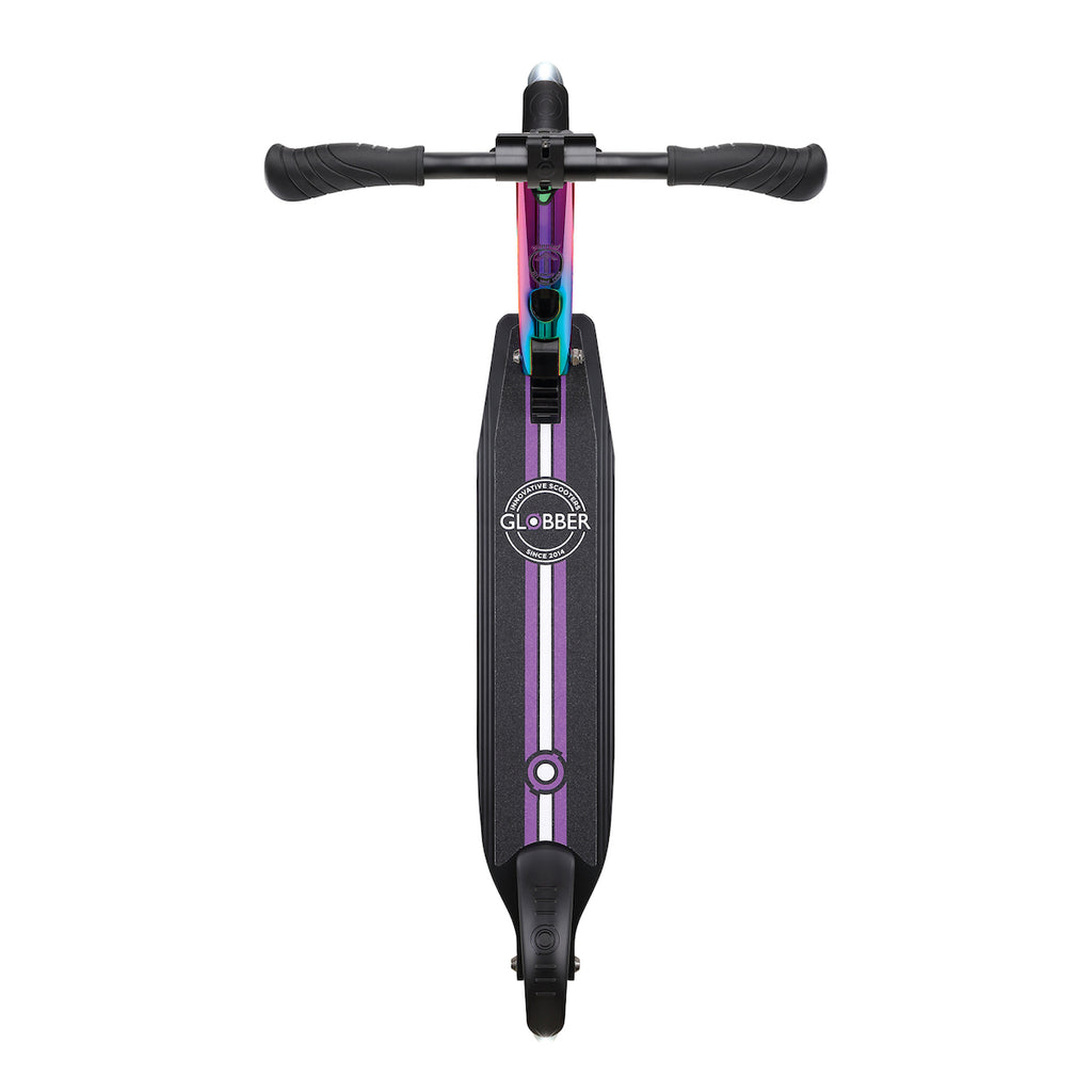 Globber-Flow-Elements-Lights-Neochrome-Kids-Scooter-top