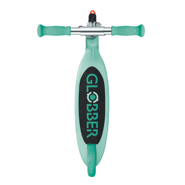 Globber-Flow-Fold-JNR-Lights-Mint-Showing-Top-View