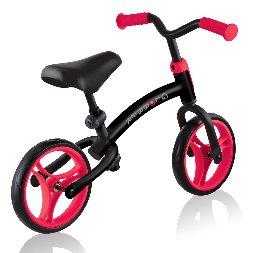 Globber-Go-Bike-Duo-Balance-Bike-Red-Rear-Single-Wheel