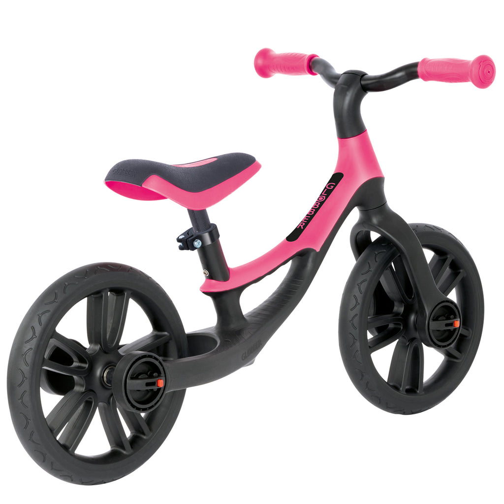 Globber-Go-Bike-Elite-Balance-Bike-Fuchsia-Pink-Rear-View