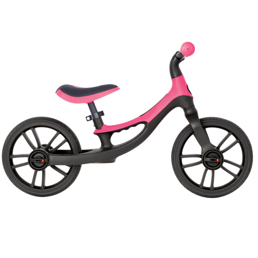 Globber-Go-Bike-Elite-Balance-Bike-Fuchsia-Pink-Side-View